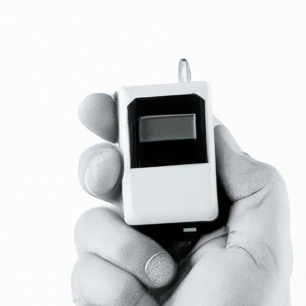 A modern warehouse equipped with a GSM alarm system, showcasing wireless motion detectors and alarms for enhanced security.