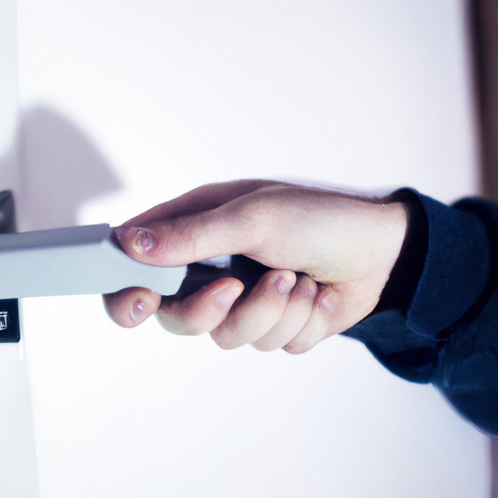 Image of a modern wireless security alarm system, featuring a motion detector and control panel, demonstrating home security solutions against burglaries.