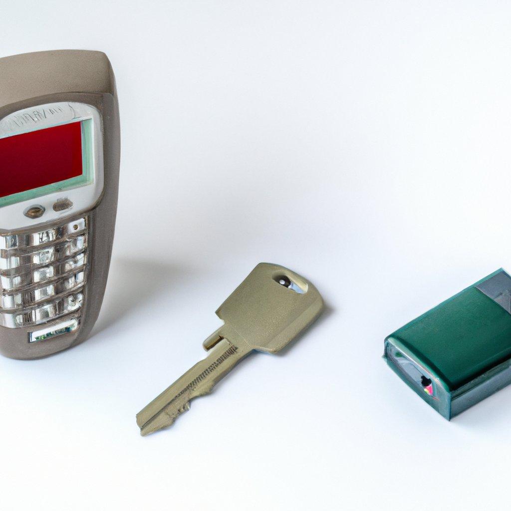 A wireless alarm system installed in a residential setting, showcasing a modern home security solution with motion detectors and an indoor wireless burglar alarm.