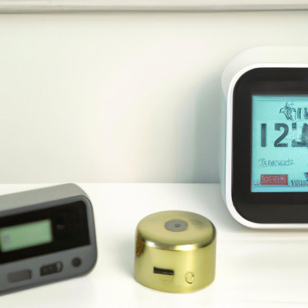 A modern home equipped with a wireless security alarm system, showcasing the convenience and efficiency of alarm systems for busy professionals.
