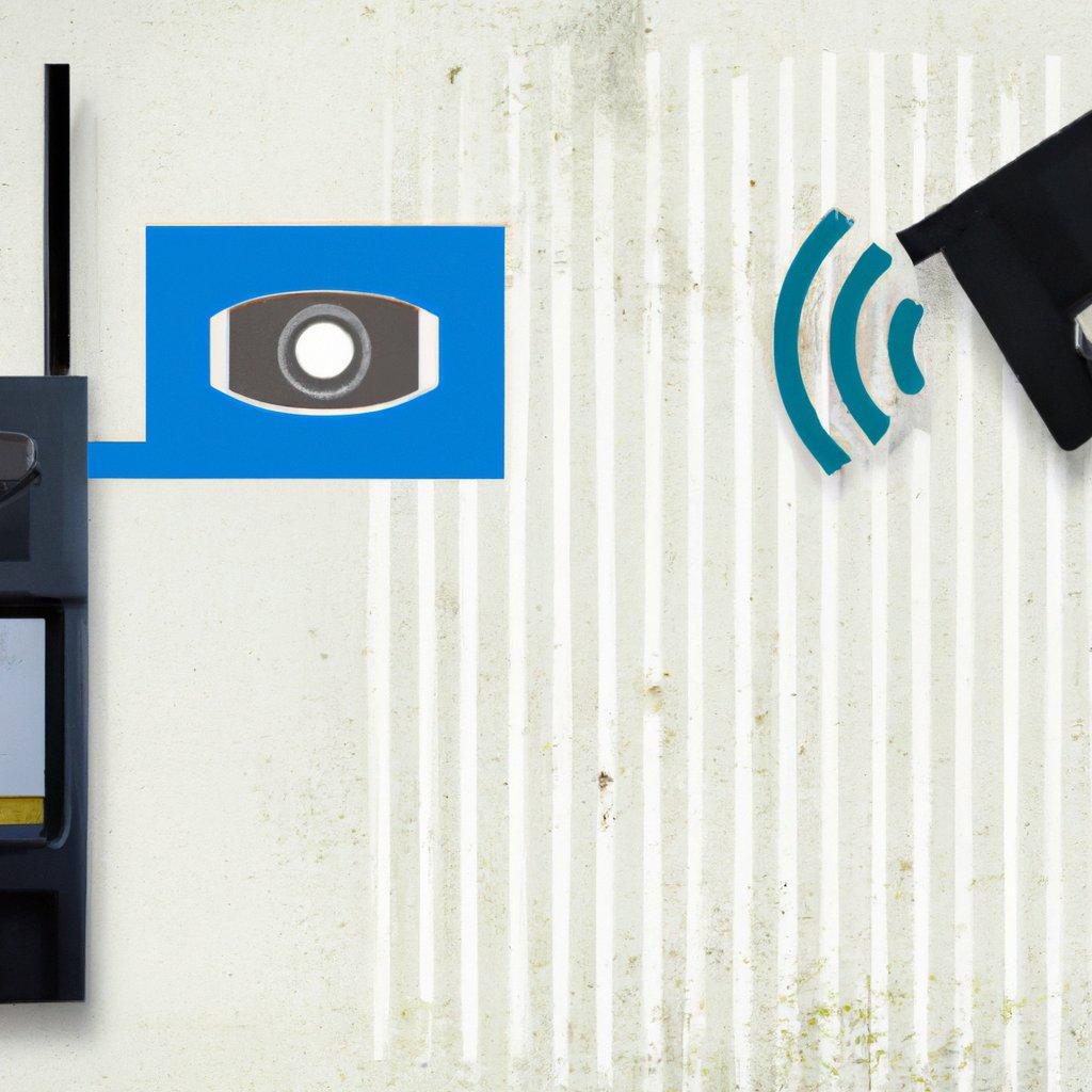 A modern wireless security alarm system installed in a home, showcasing various sensors and a central control panel for effective monitoring and protection.