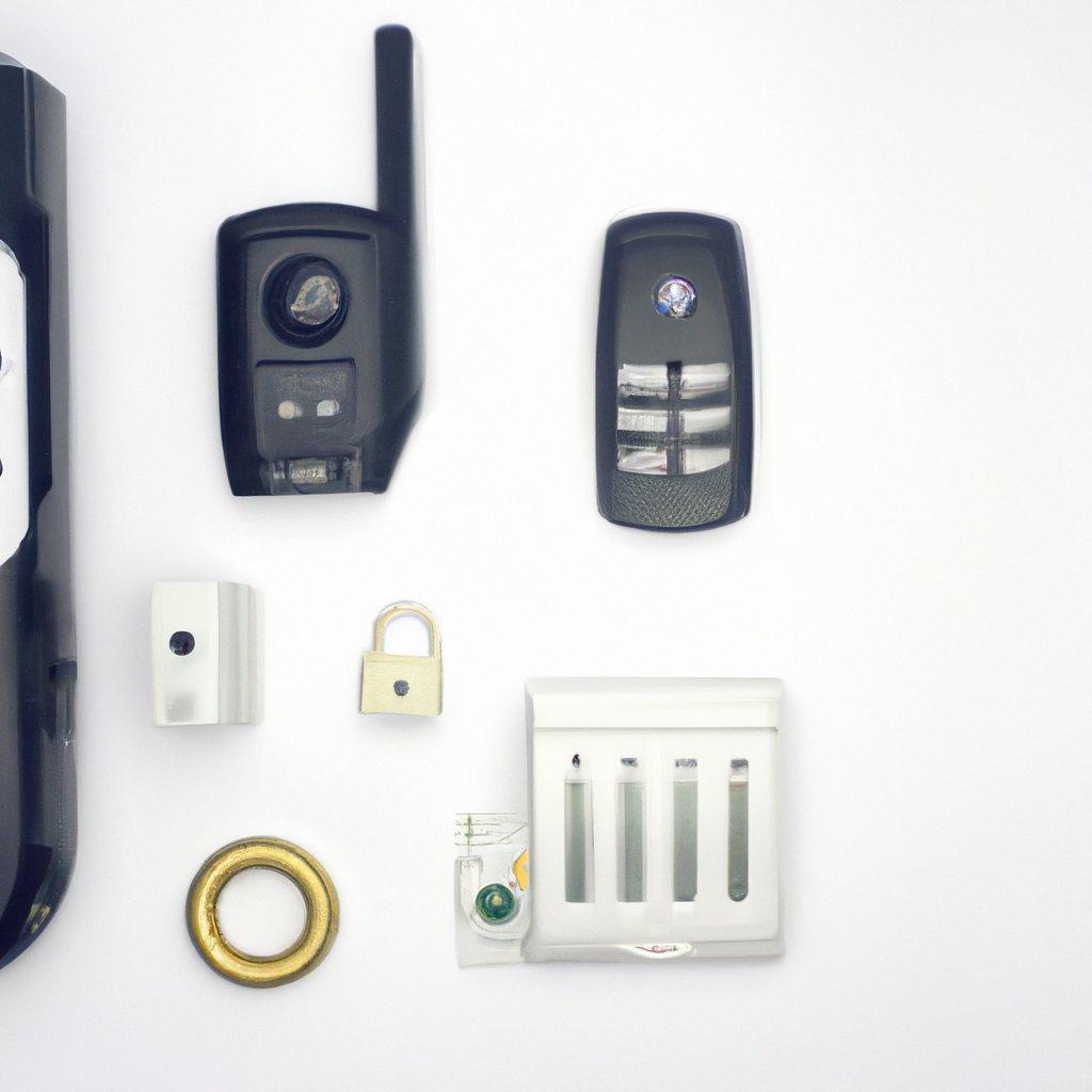 A professional installing a wireless security alarm system in a home, highlighting the importance of proper placement for effective alarm monitoring and security.