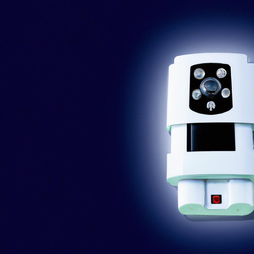 A modern wireless alarm system installed in a home, showcasing motion detectors and security features for enhanced home safety.
