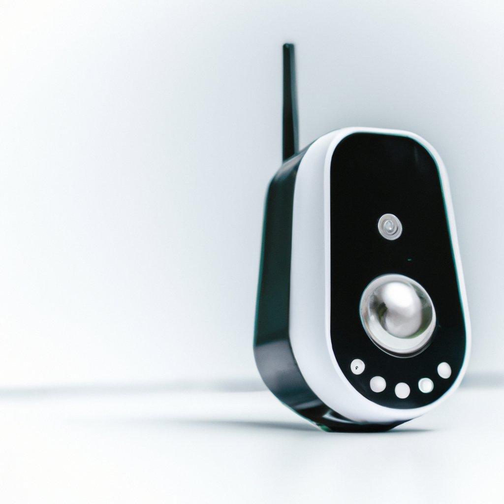 A modern wireless security system including a GSM alarm, PIR detector, and wireless motion detector, showcasing advanced home security technology.