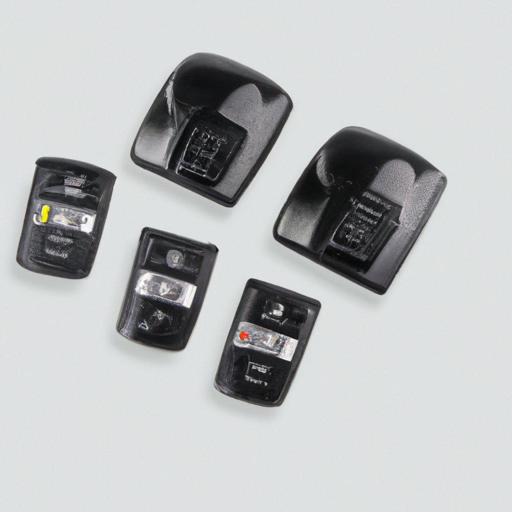 A modern wireless burglar alarm system displaying motion detectors and a GSM module, showcasing home security technology.