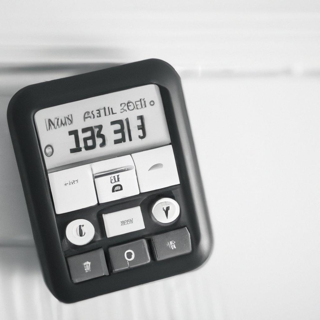 A technician updating the firmware on a wireless alarm system for enhanced security and performance, showcasing a modern wireless home security system setup.