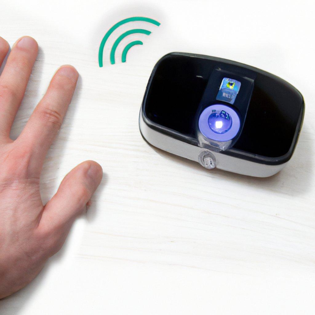 A modern wireless burglar alarm system installed in a home, showcasing components like a PIR detector and motion sensors for enhanced security.